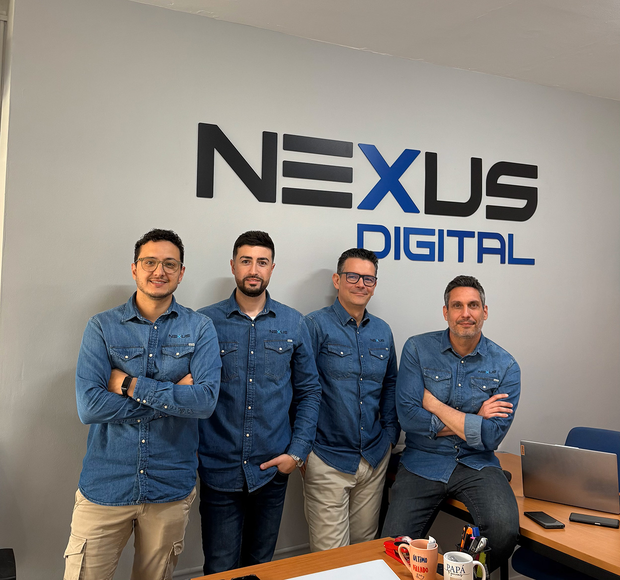 Imagen de grupo del equipo de Nexus Digital